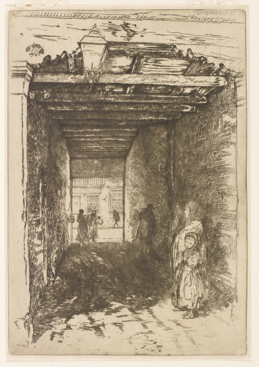 Žebráci od James Abbott McNeill Whistler