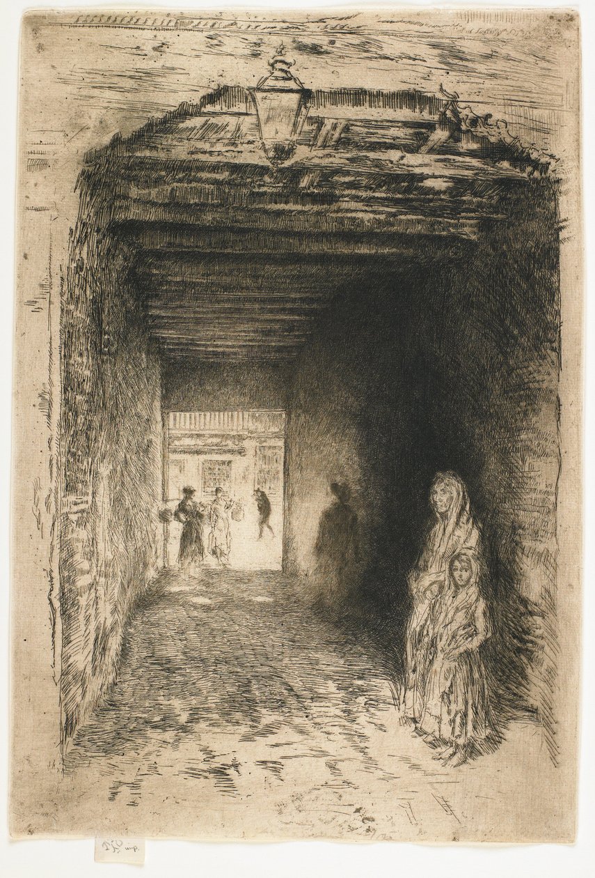 Žebráci od James Abbott McNeill Whistler