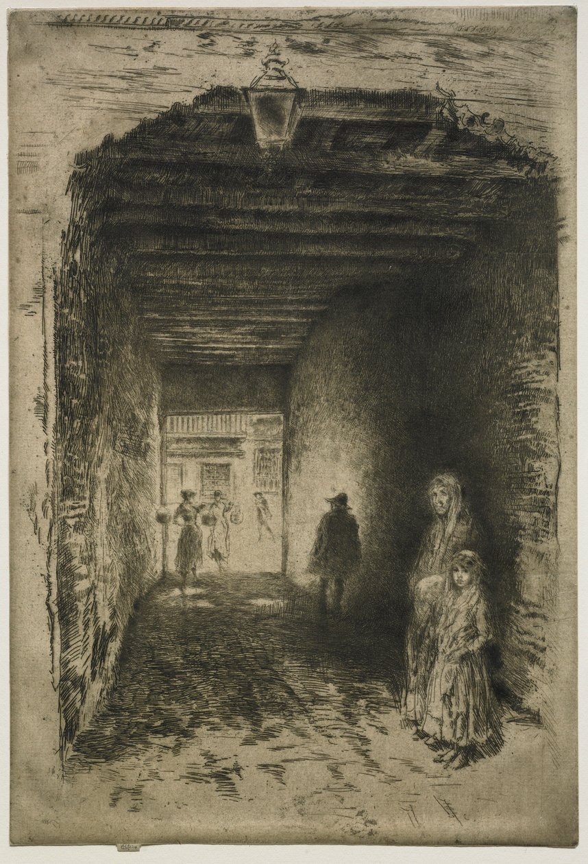 Žebráci, 1880. od James Abbott McNeill Whistler