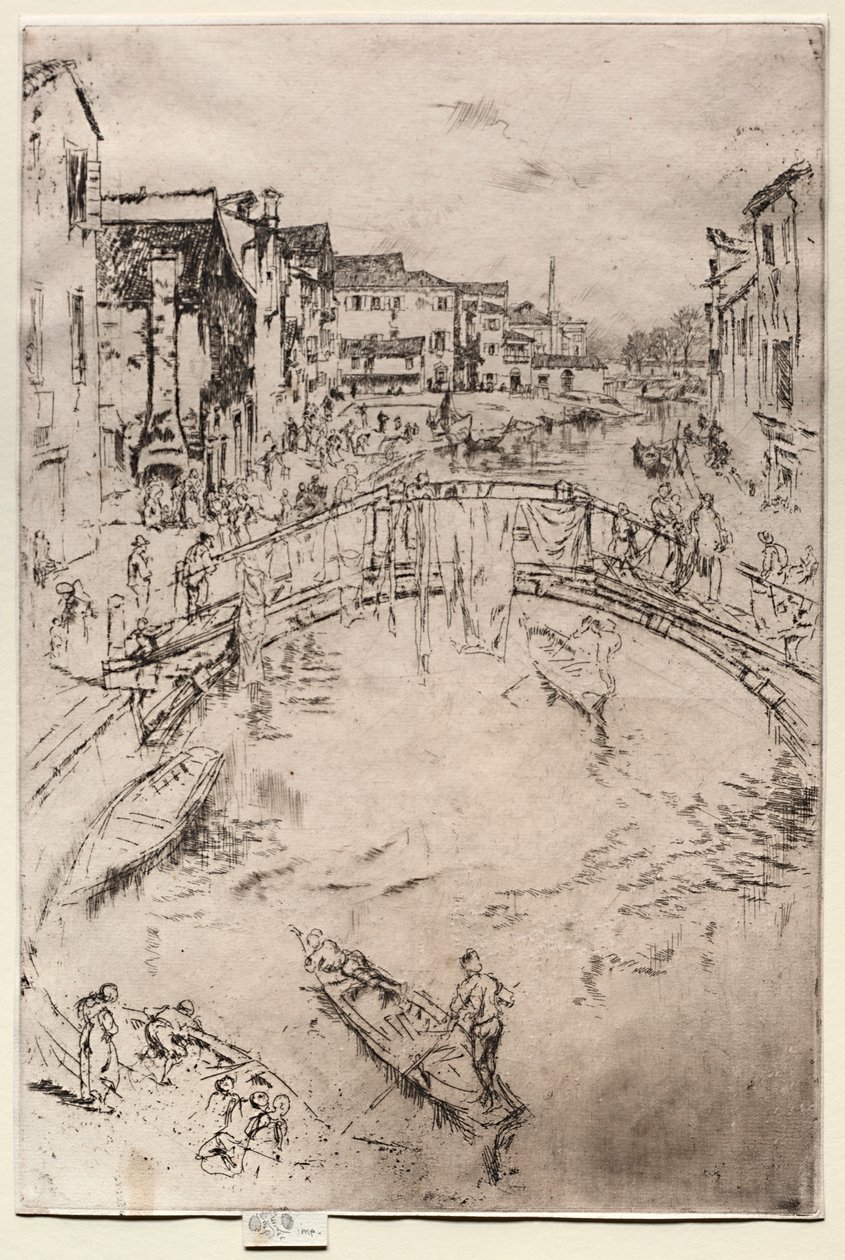 Most, 1886. od James Abbott McNeill Whistler
