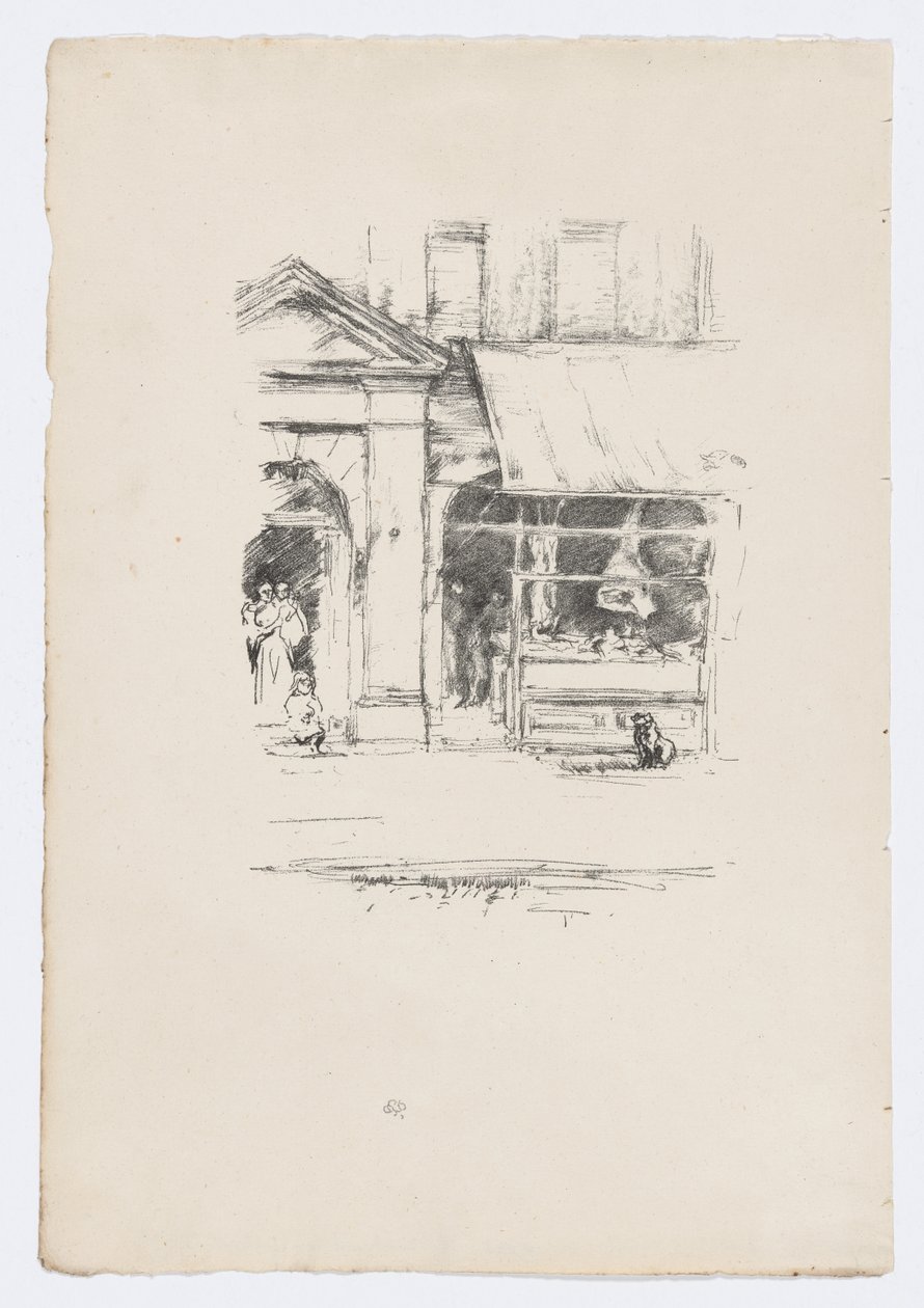 Řezníkův pes od James Abbott McNeill Whistler