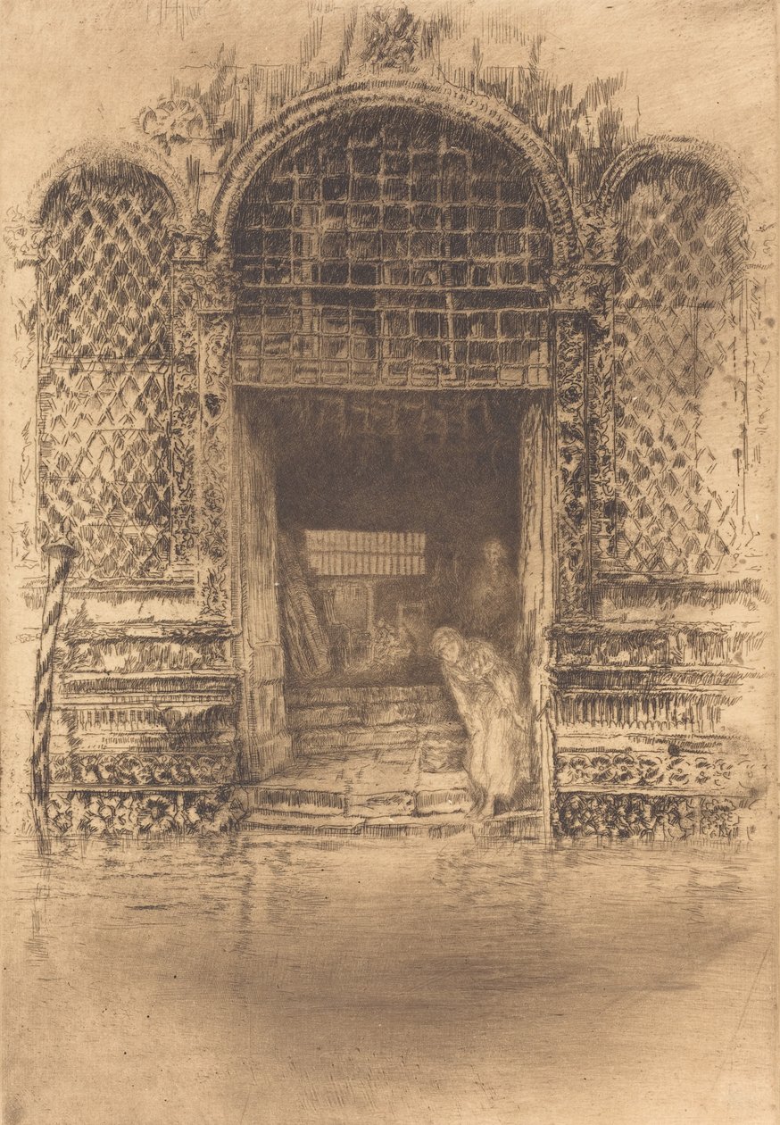 Dveře, 1880. od James Abbott McNeill Whistler