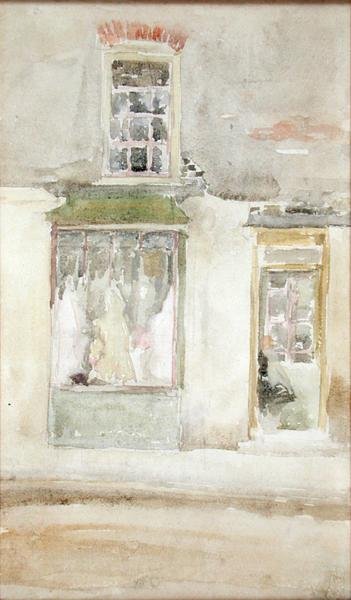The Dressmakers Shop, c.1897-98 (wc na papíře) od James Abbott McNeill Whistler
