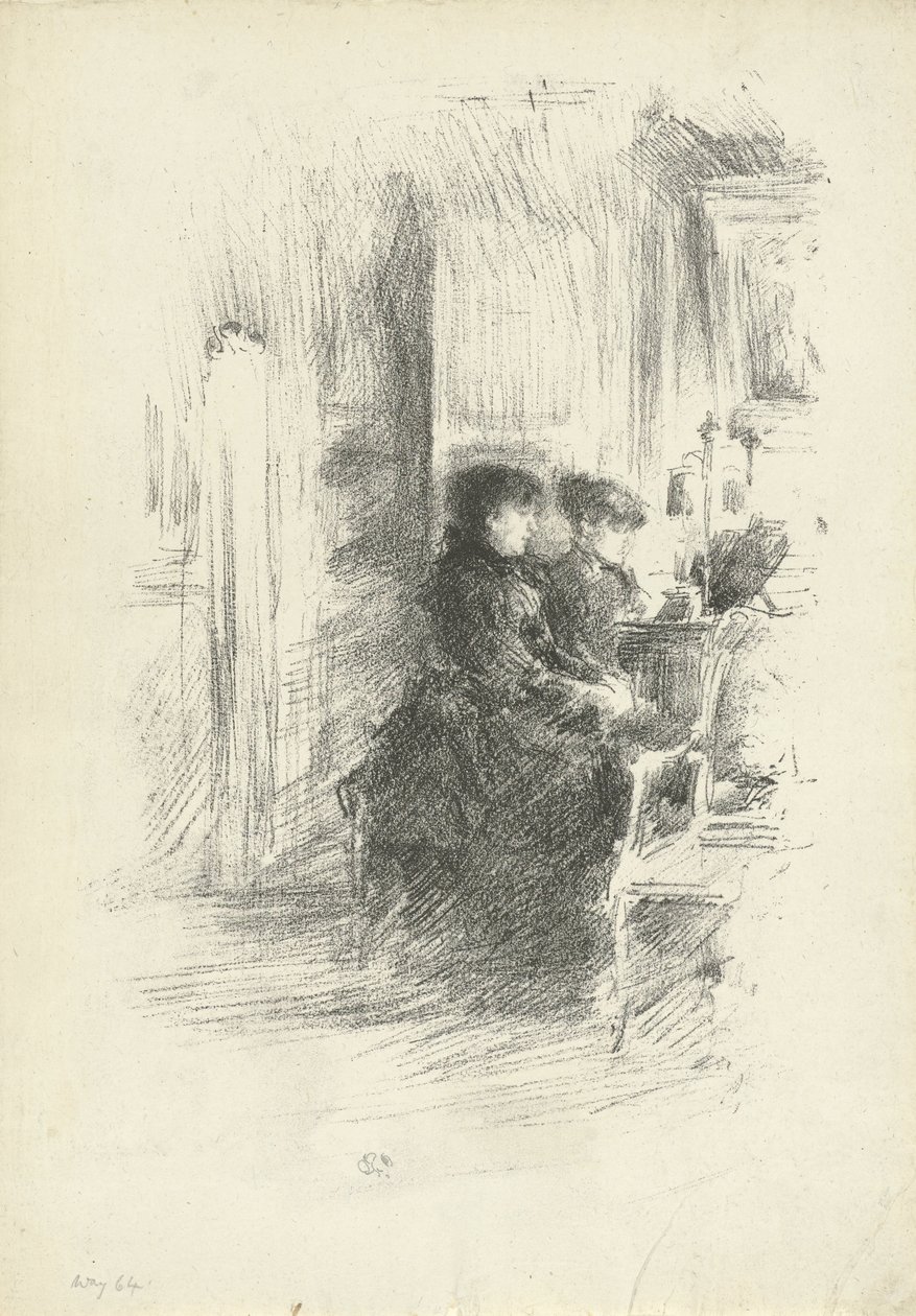 Duet od James Abbott McNeill Whistler