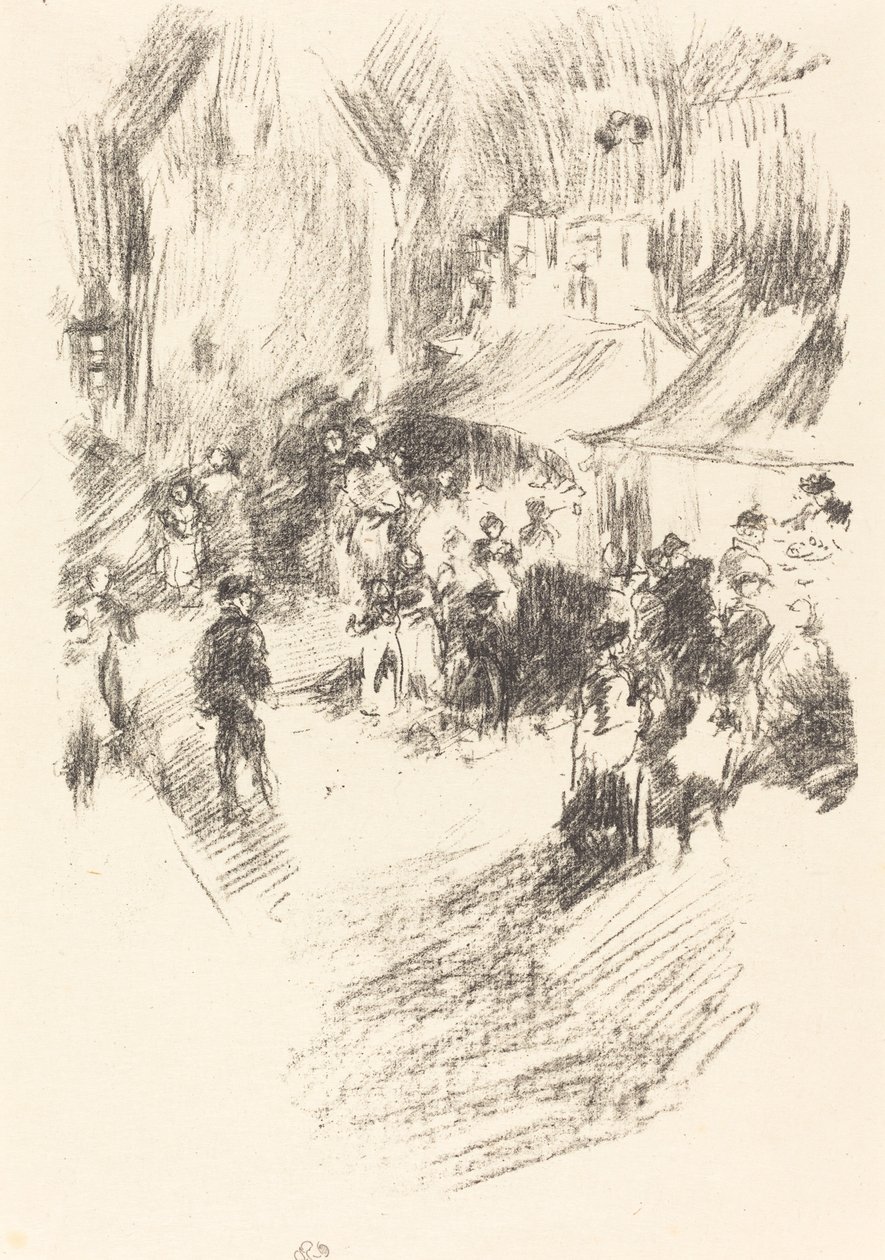 Veletrh, 18951896. od James Abbott McNeill Whistler