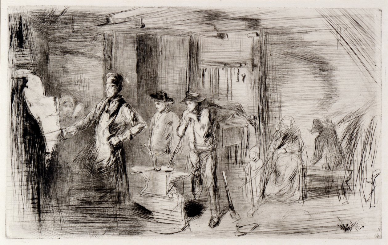 Forge od James Abbott McNeill Whistler