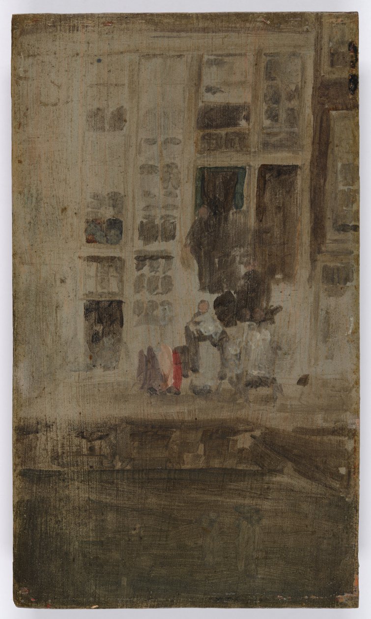 Šedý dům od James Abbott McNeill Whistler