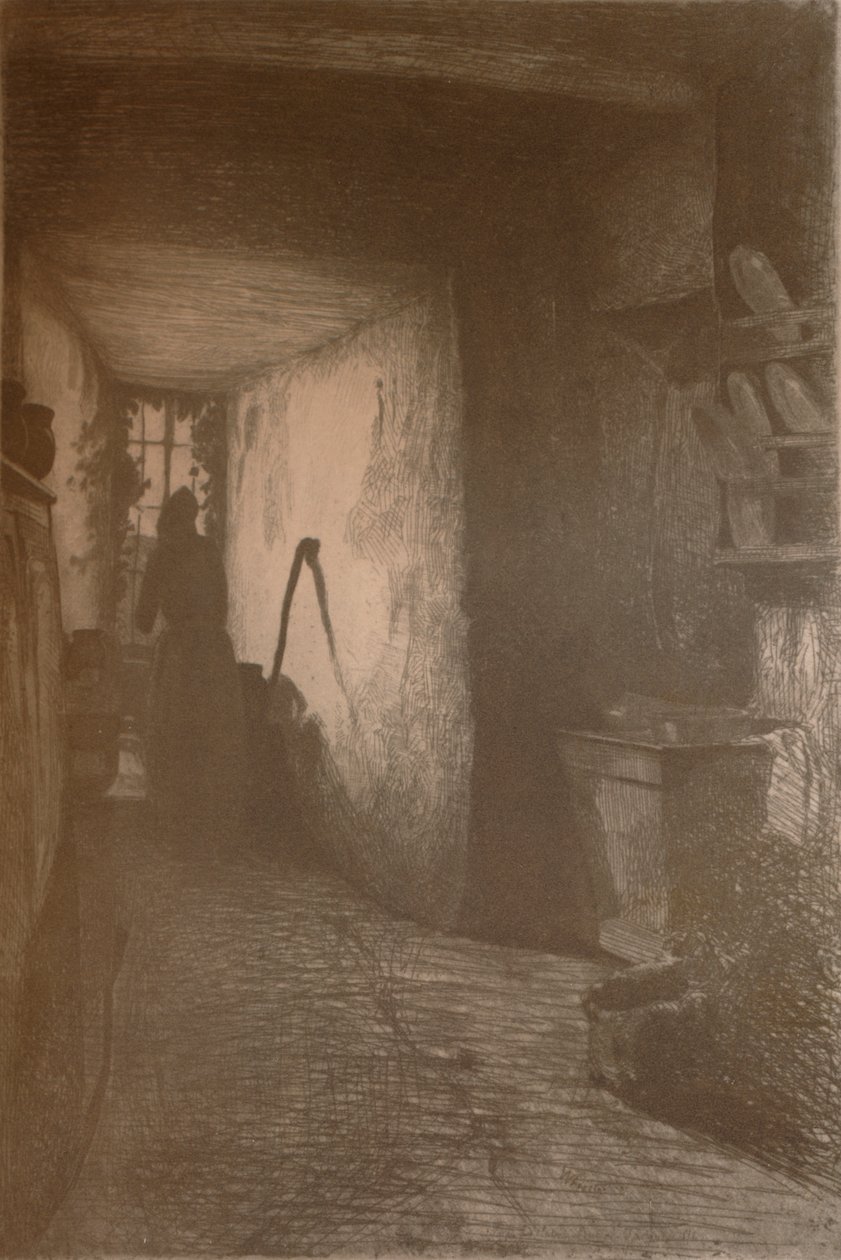 Kuchyně, 1858, 1904 od James Abbott McNeill Whistler