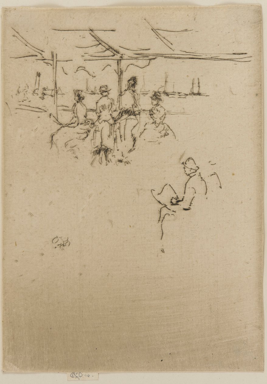 Přistávací fáze, krávy, 1887. od James Abbott McNeill Whistler
