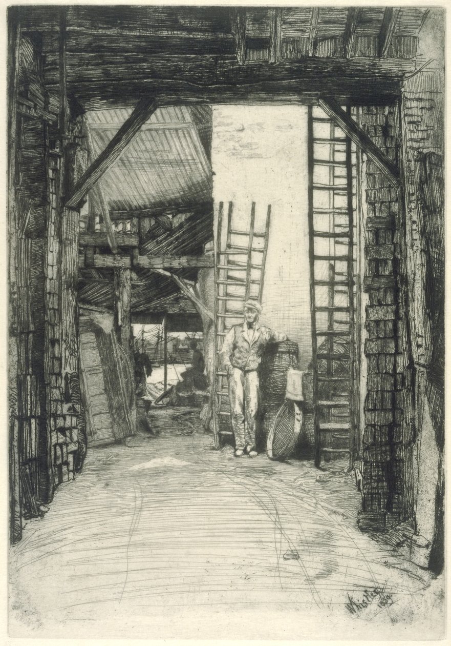 Vápenka od James Abbott McNeill Whistler