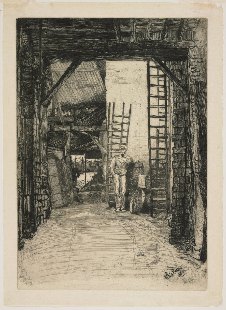 Vápenná pec od James Abbott McNeill Whistler