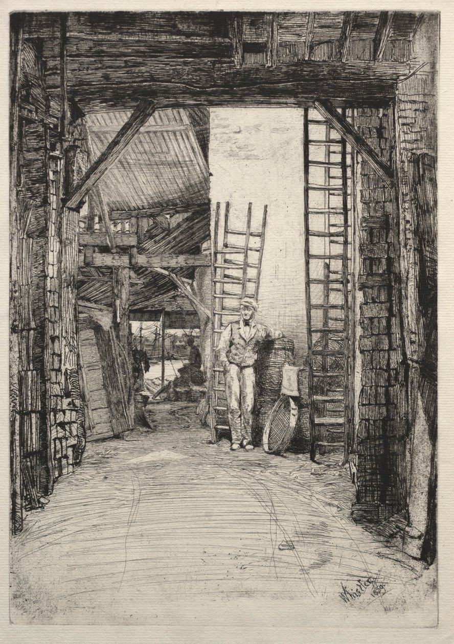 Vápenka, 1859. od James Abbott McNeill Whistler