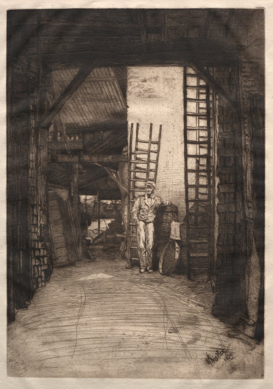 Vápenka, 1859. od James Abbott McNeill Whistler