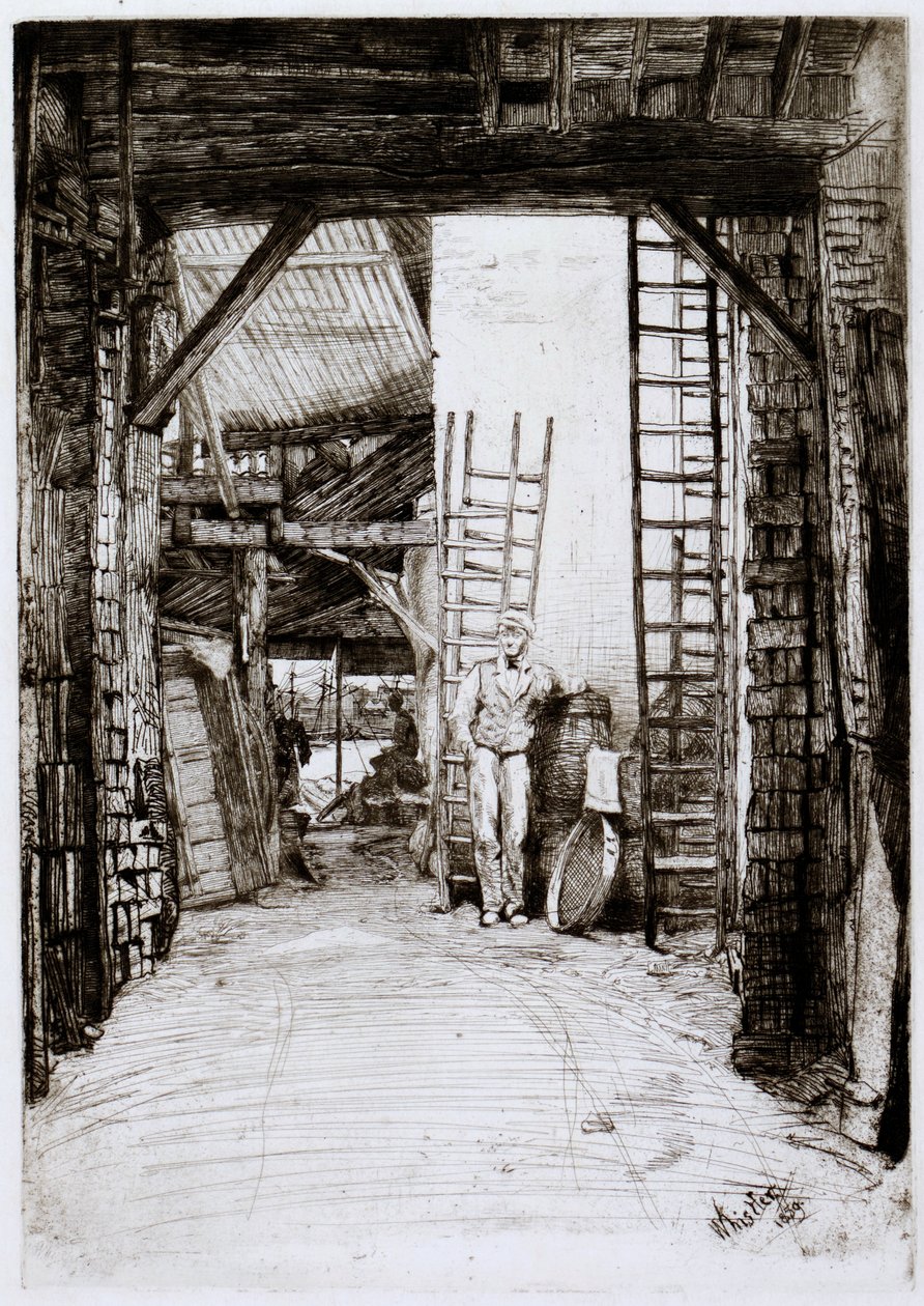Vápno hořák od James Abbott McNeill Whistler