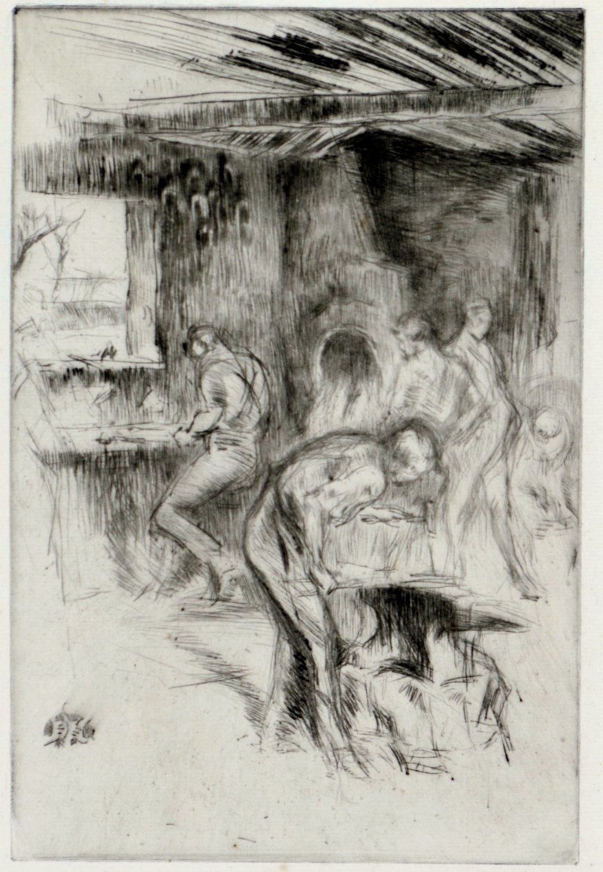 Malá kovárna od James Abbott McNeill Whistler