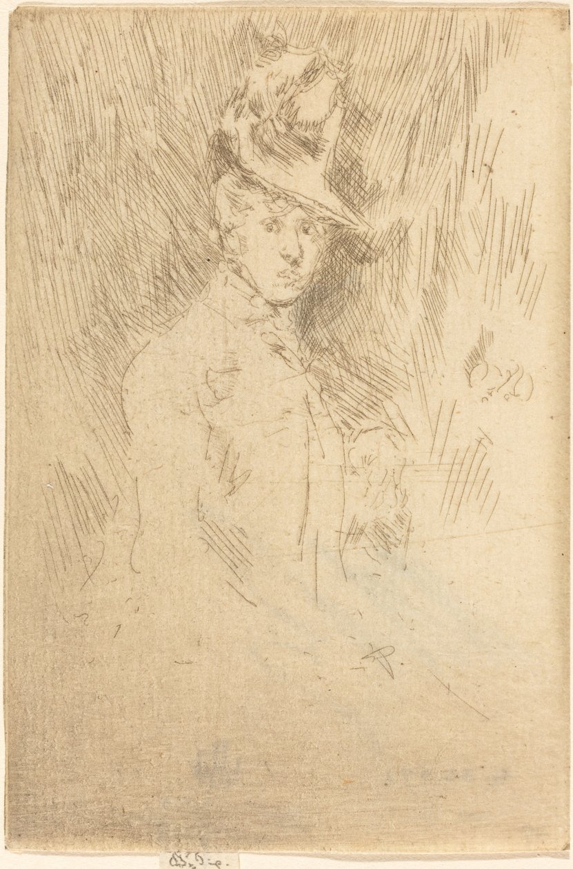 Klobouk. od James Abbott McNeill Whistler