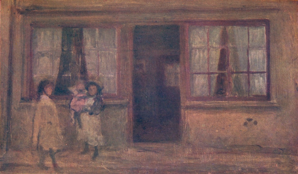 Malá sestra, c1881, 1904 od James Abbott McNeill Whistler