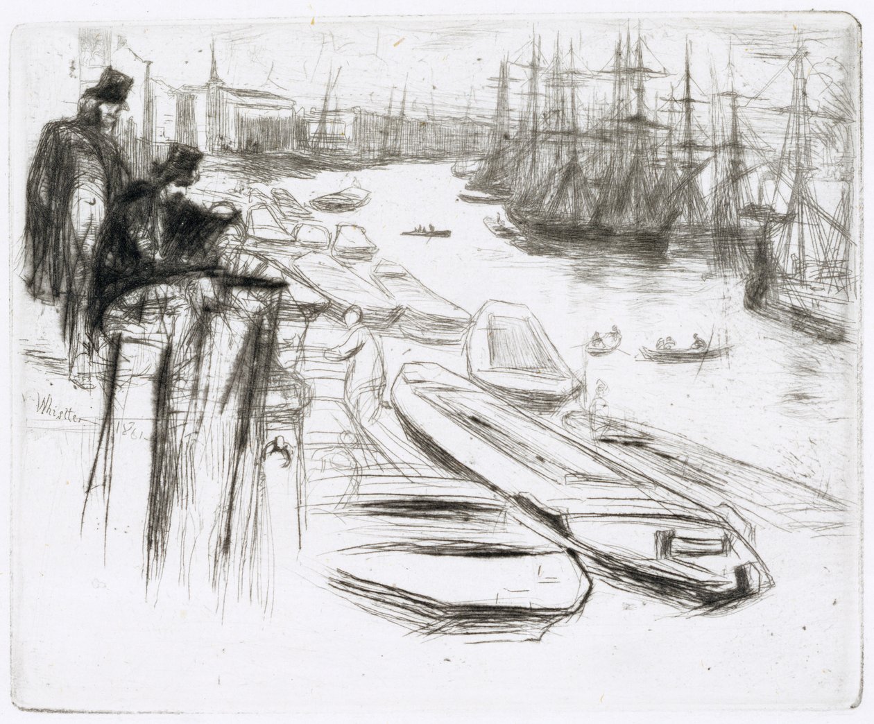 The Little Pool, No.1 (lept) od James Abbott McNeill Whistler