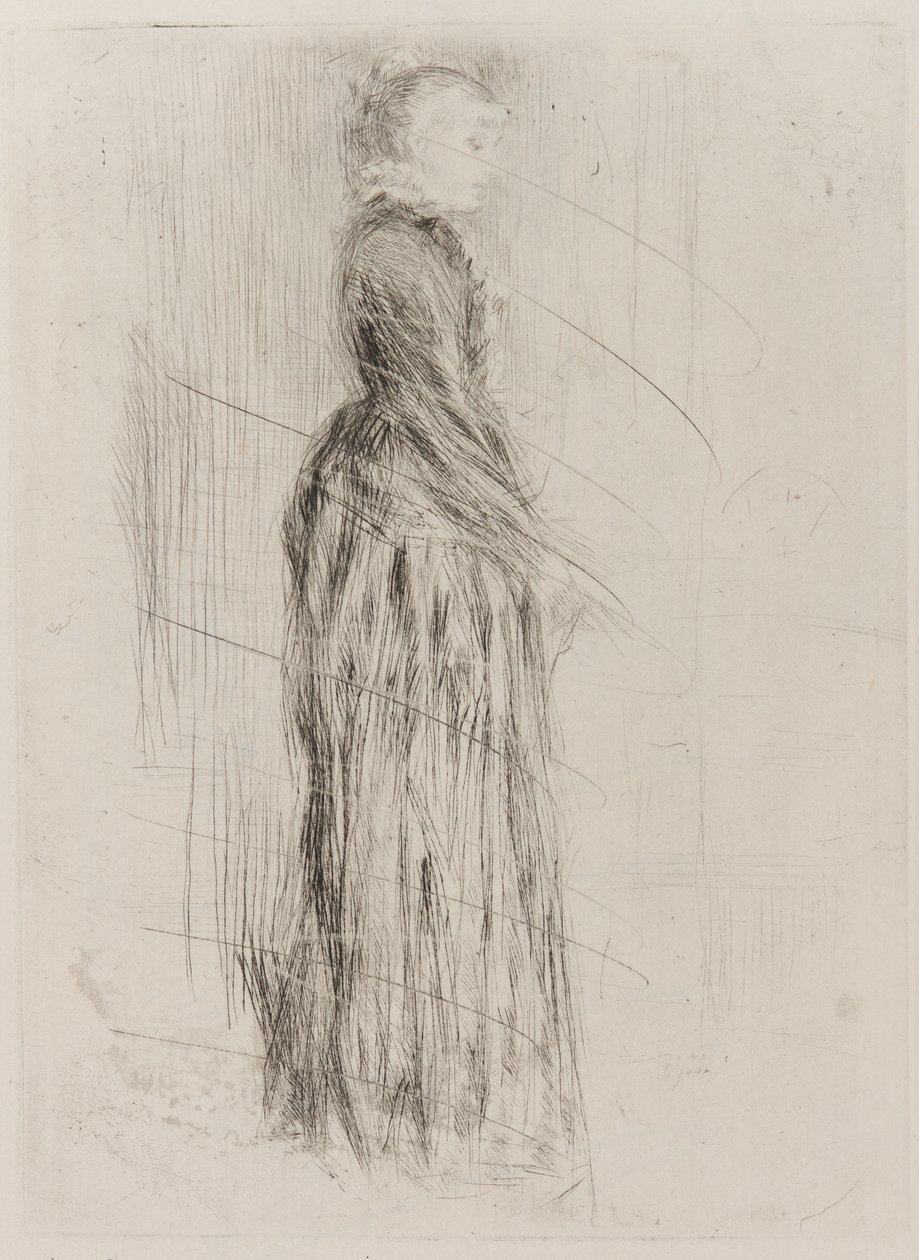 Malé sametové šaty, 1873. od James Abbott McNeill Whistler