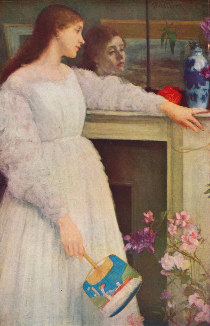 Malá bílá dívka, 1864, 1935. od James Abbott McNeill Whistler