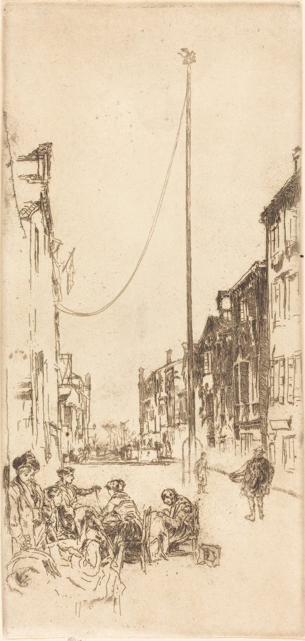 Stožár, 18791880. od James Abbott McNeill Whistler