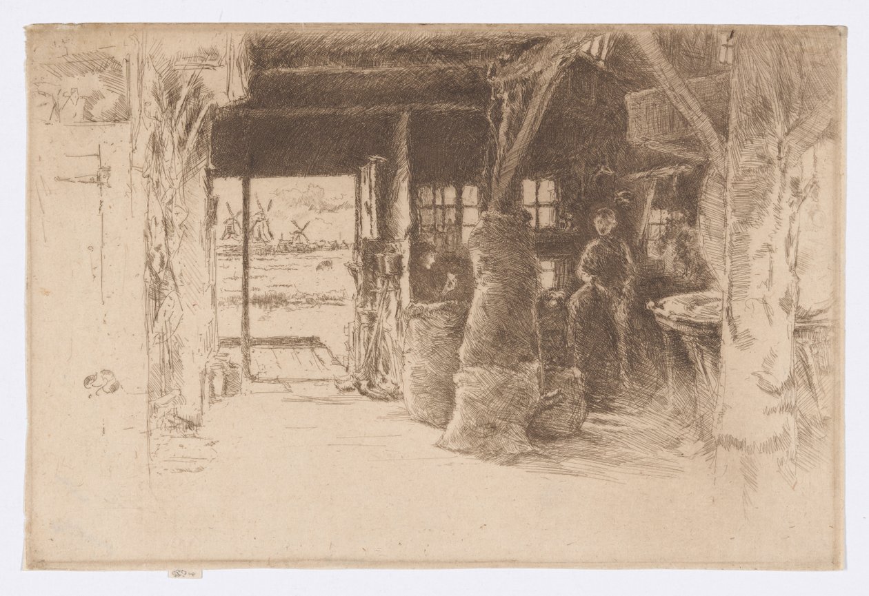 Mlýn od James Abbott McNeill Whistler
