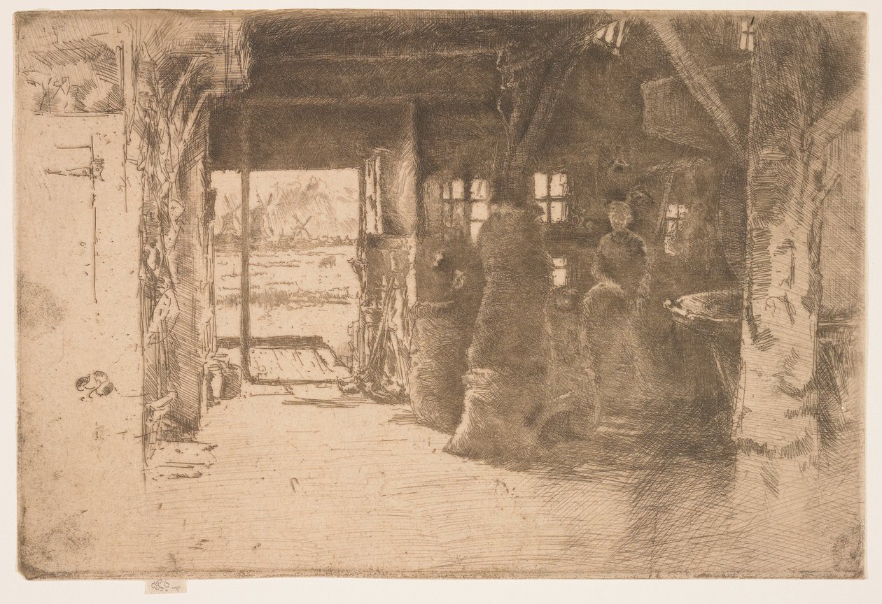 Mlýn od James Abbott McNeill Whistler