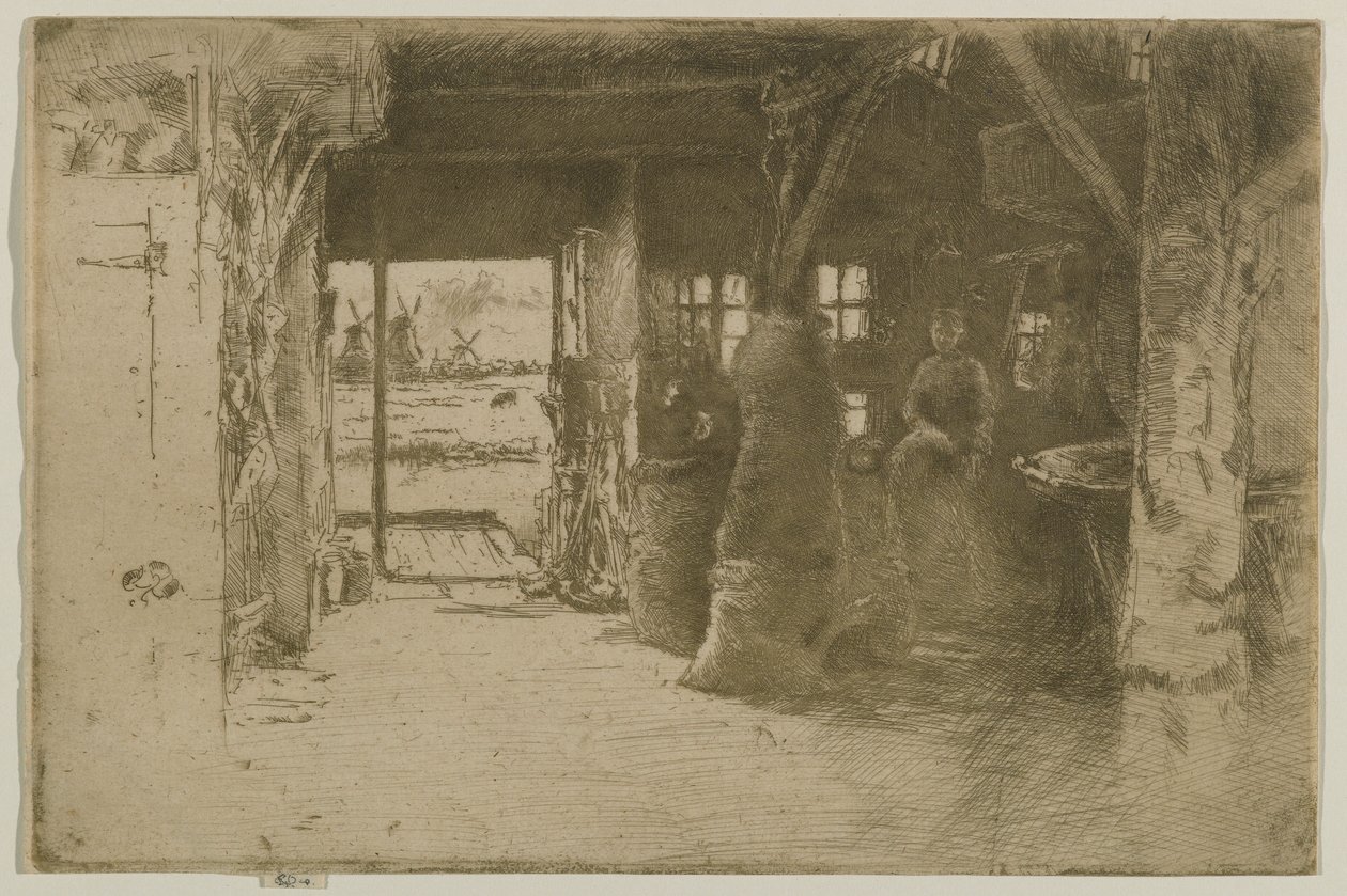 Mlýn od James Abbott McNeill Whistler