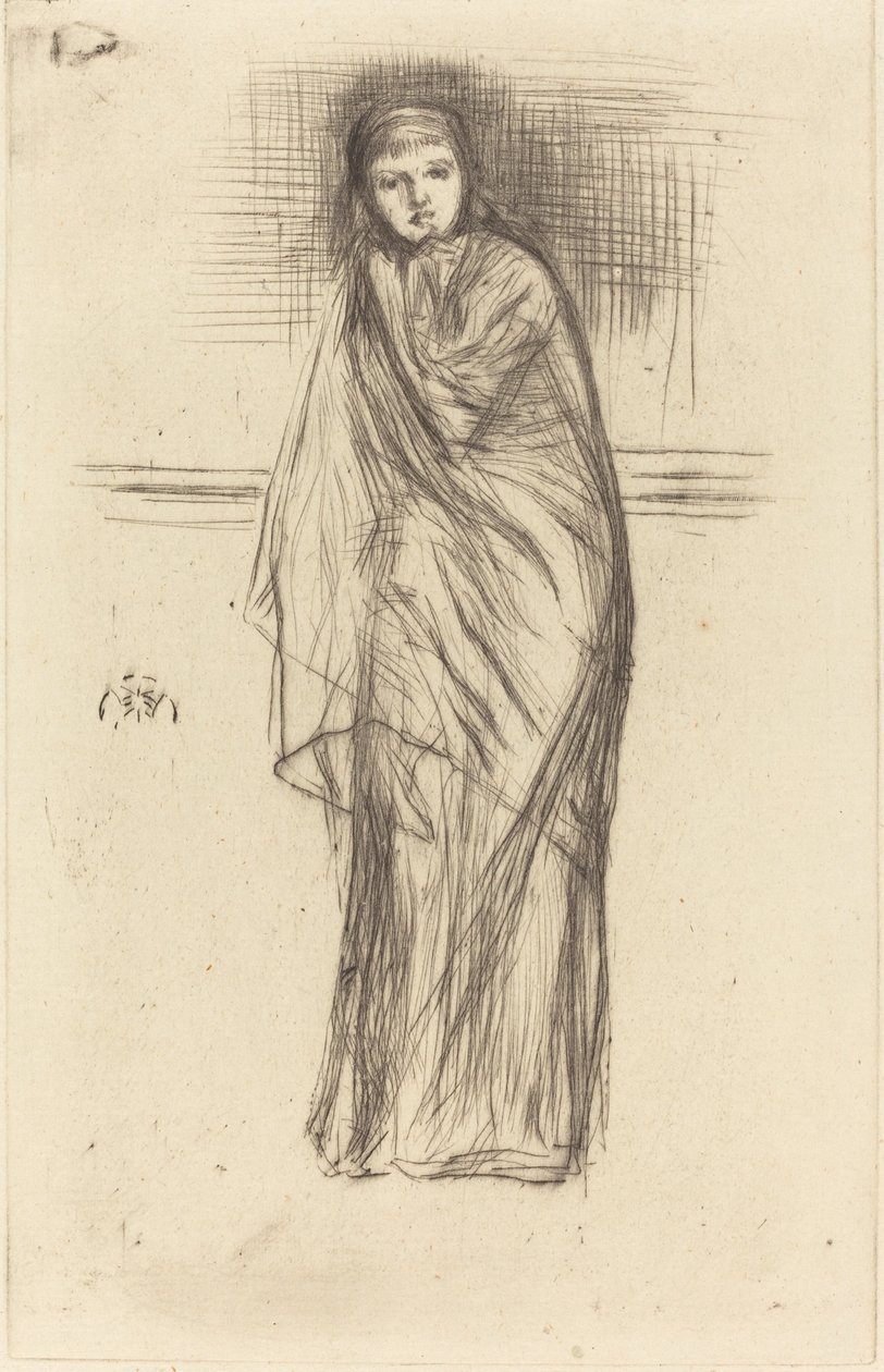 Odpočinek modelu, 1870. od James Abbott McNeill Whistler