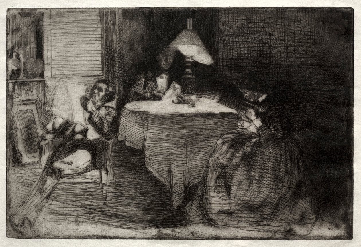 Hudební místnost. od James Abbott McNeill Whistler