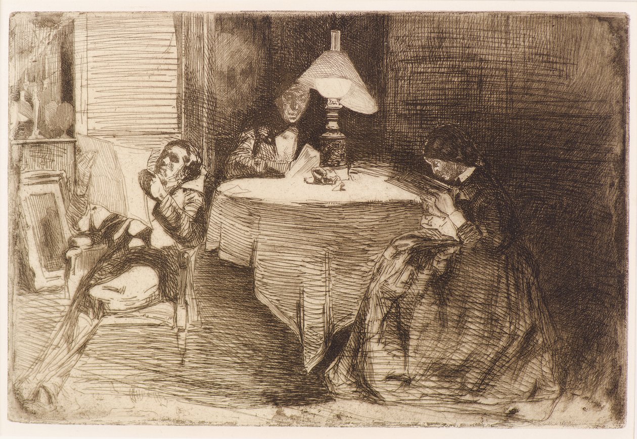 Hudební místnost od James Abbott McNeill Whistler