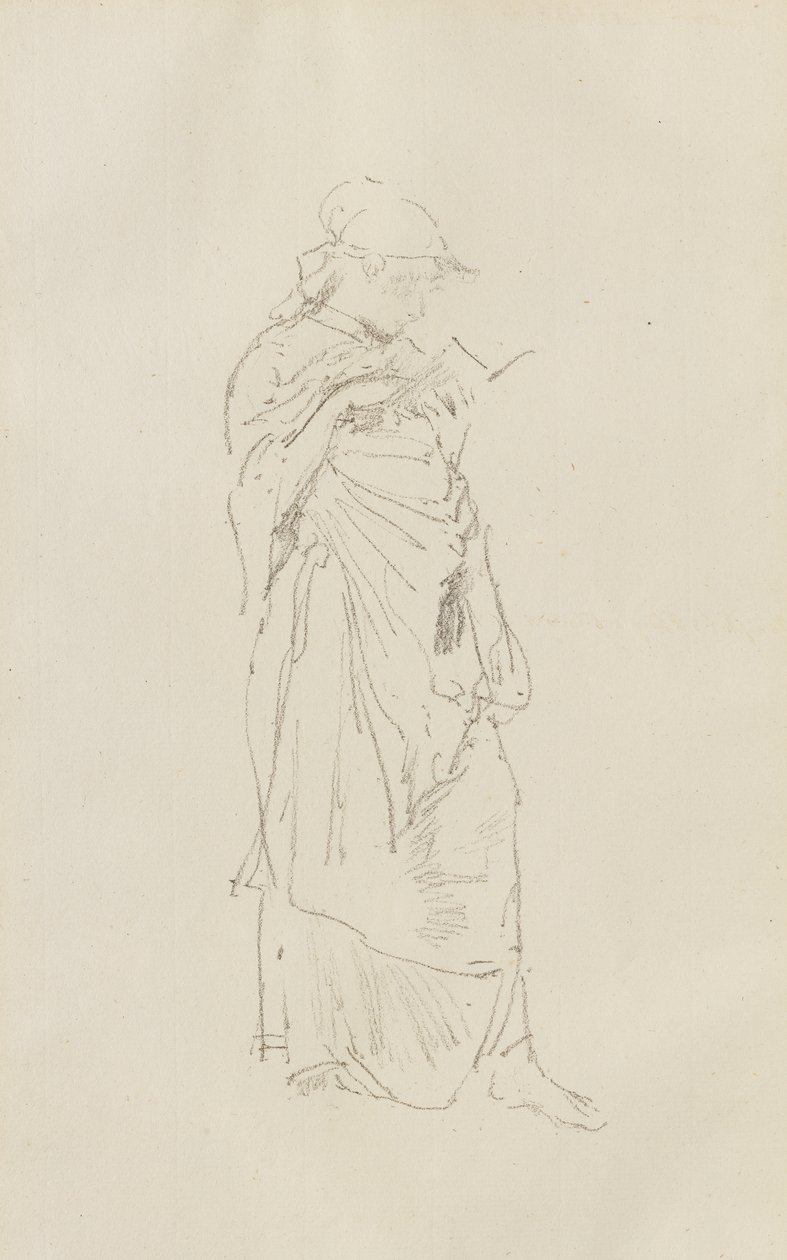 Román - Girl Reading od James Abbott McNeill Whistler