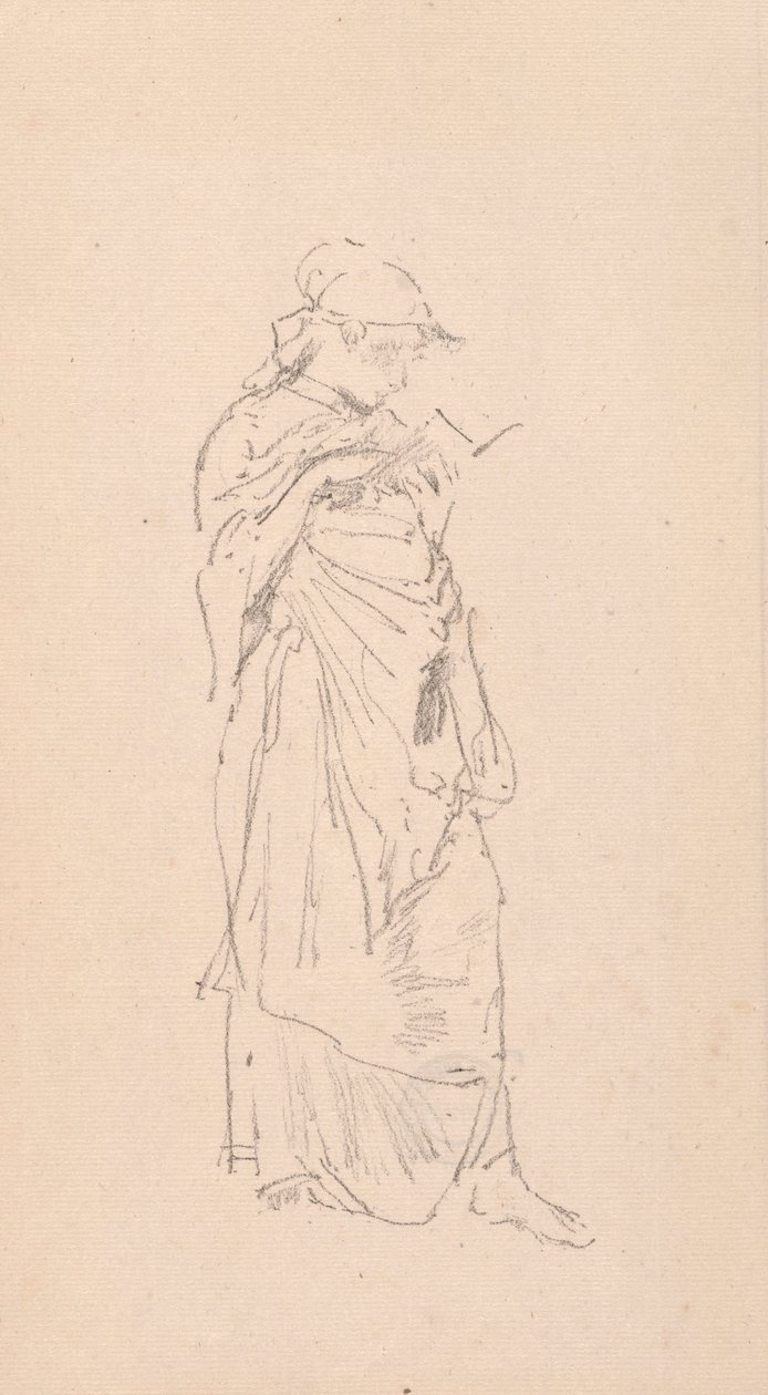 Román - Dívčí čtení, 1890. od James Abbott McNeill Whistler