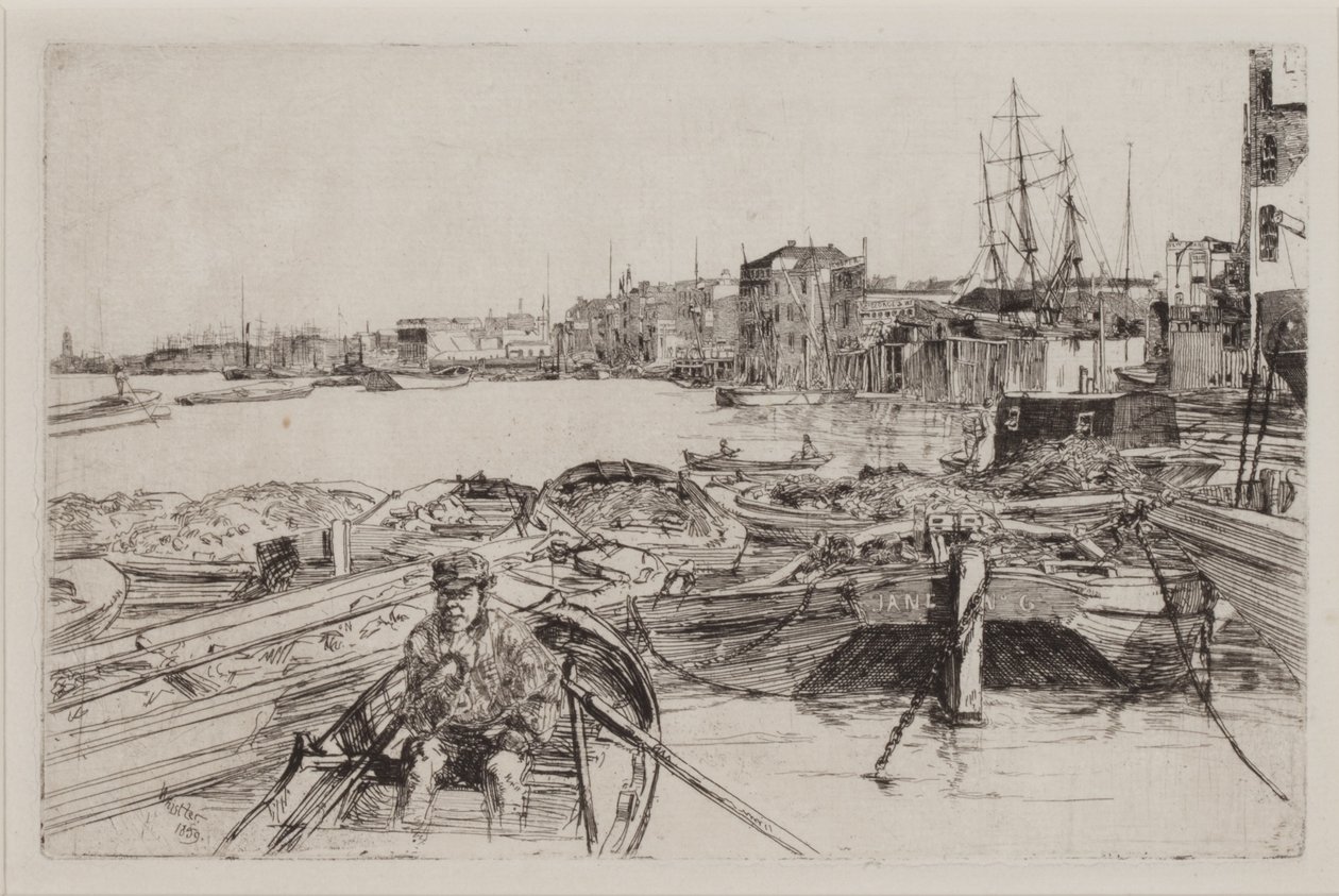 Bazén od James Abbott McNeill Whistler