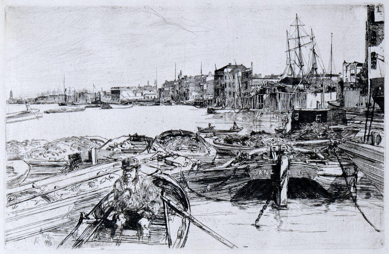Bazén od James Abbott McNeill Whistler