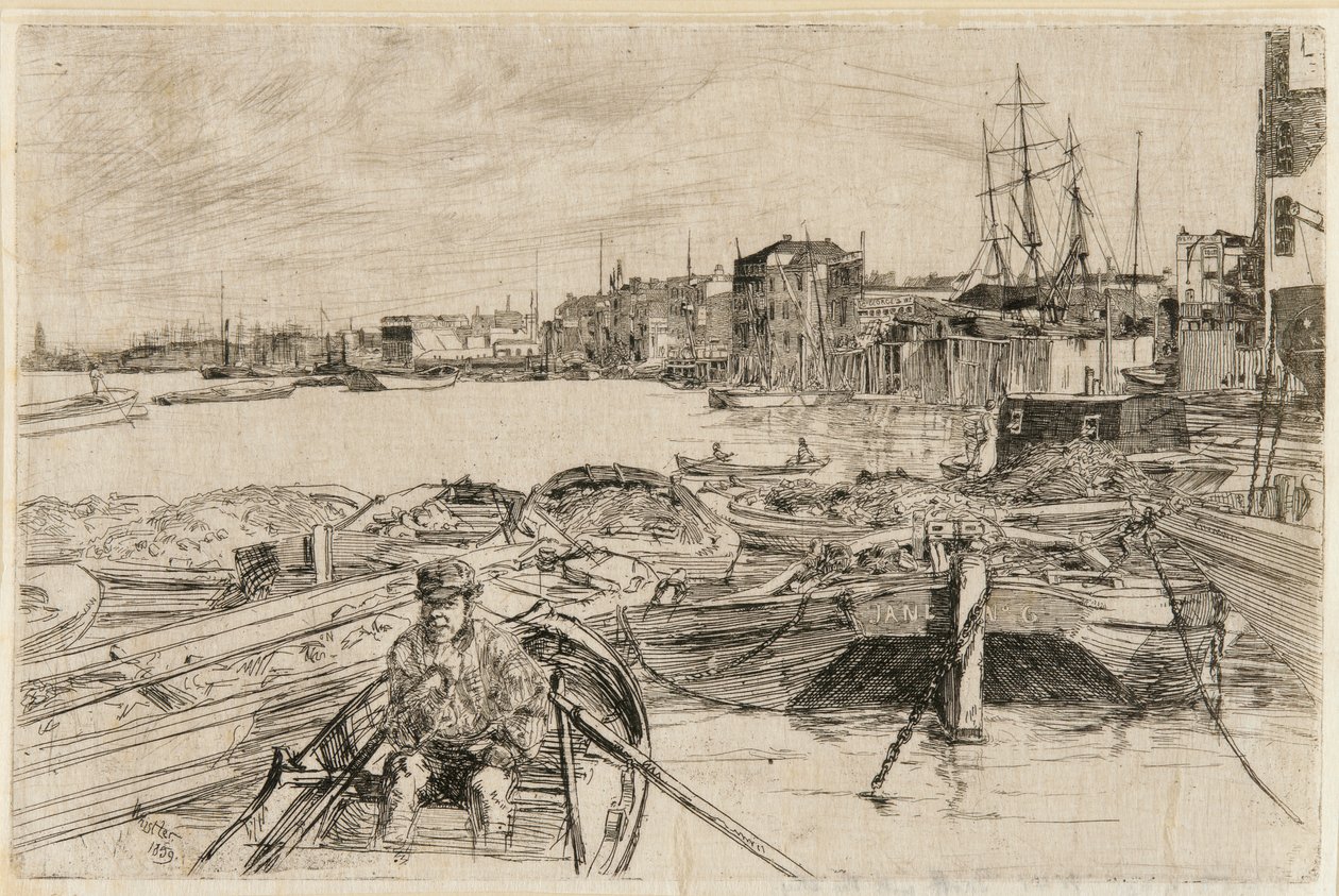 Bazén, 1859. od James Abbott McNeill Whistler
