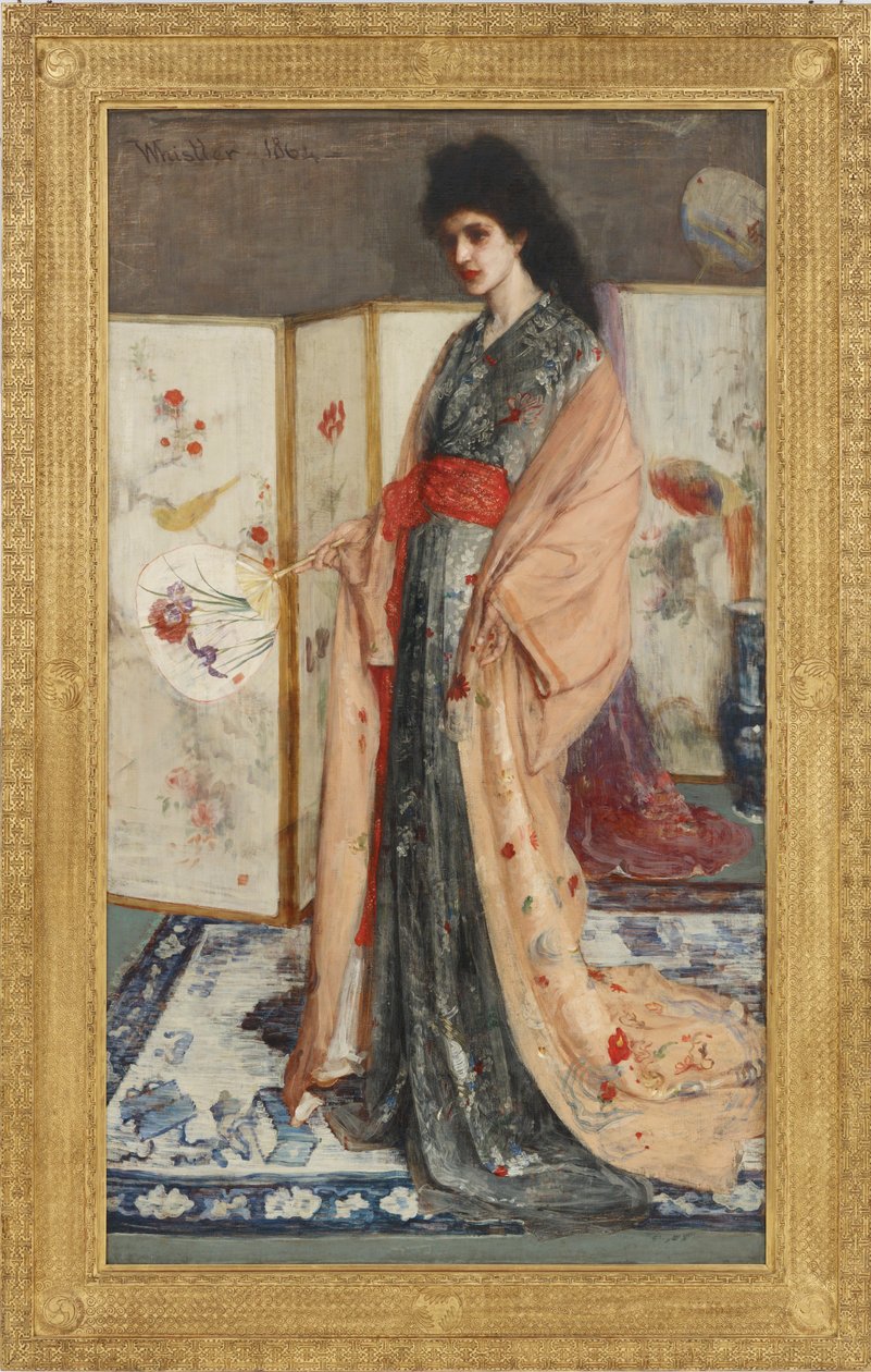 Princezna ze země porcelánu Princezna ze země porcelánu, 1863-1865. od James Abbott McNeill Whistler