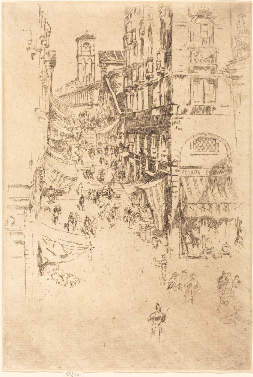 Rialto, 1880. od James Abbott McNeill Whistler