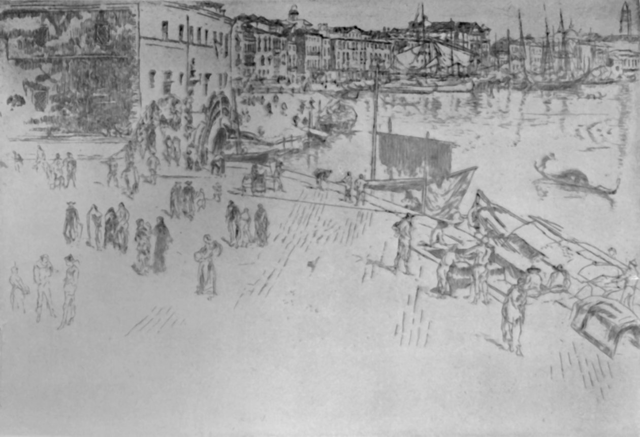 Riva č. 1, 1879-1880, 1925. od James Abbott McNeill Whistler