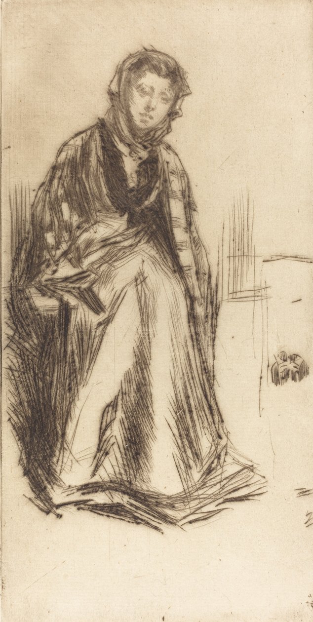 Skotská vdova, 1875. od James Abbott McNeill Whistler