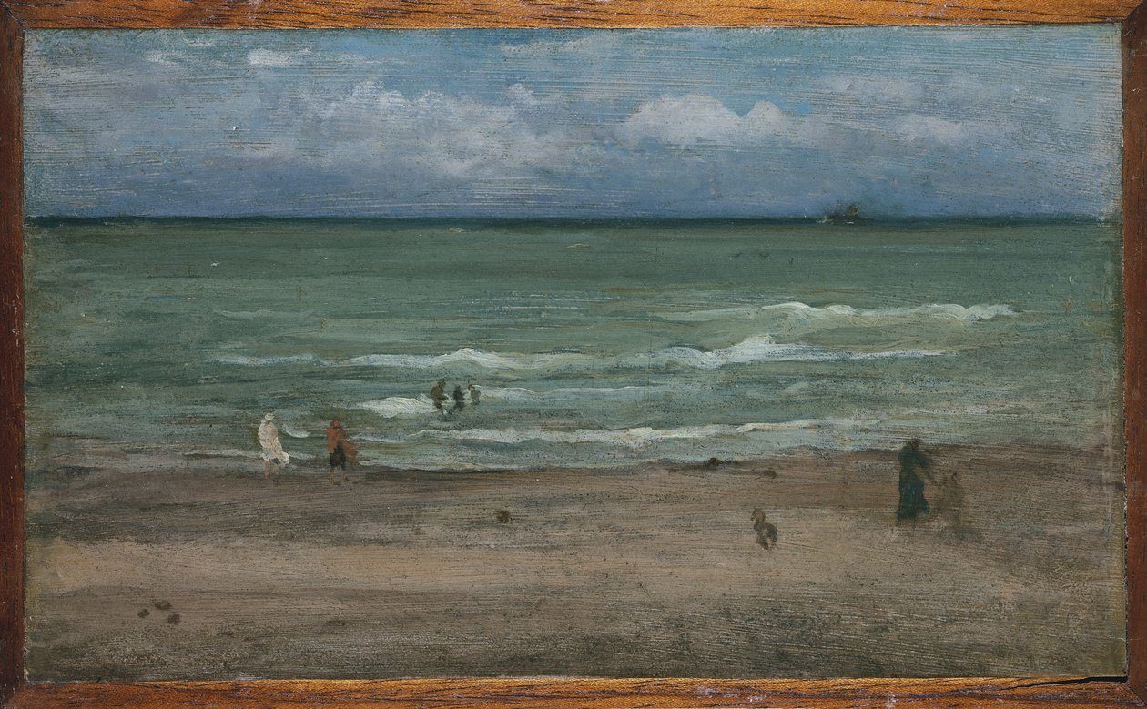 Moře, Pourville, 1899 od James Abbott McNeill Whistler