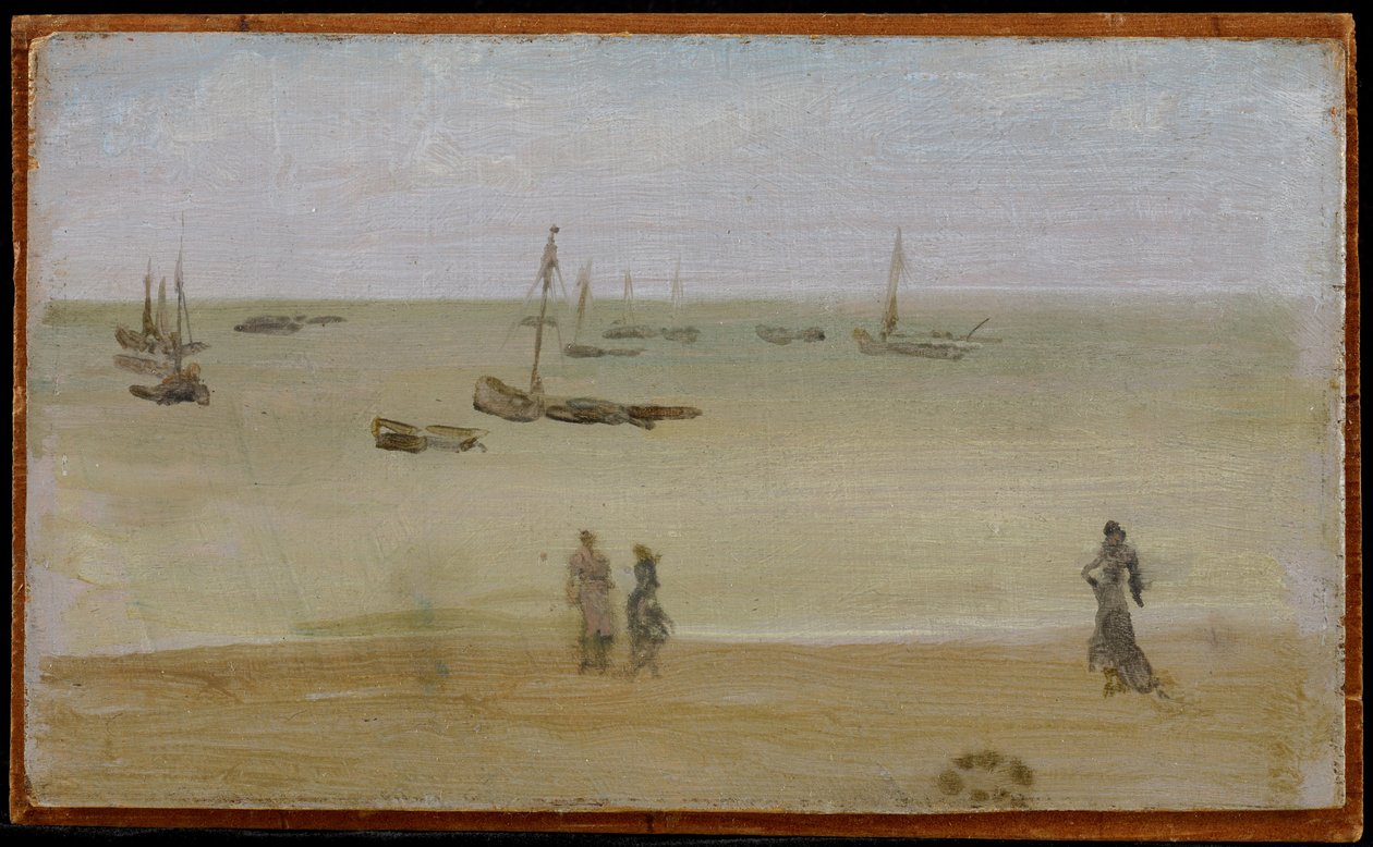 Pobřeží moře od James Abbott McNeill Whistler