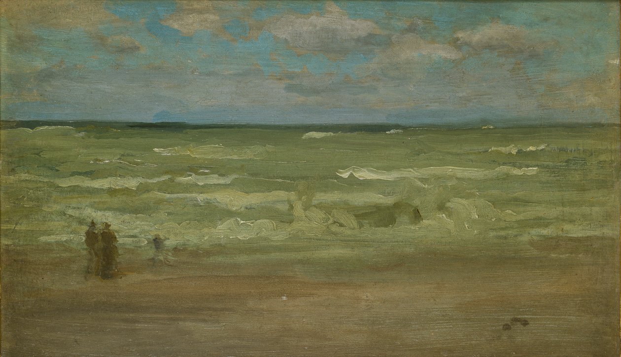 The Shore, Pourville, 1899 od James Abbott McNeill Whistler