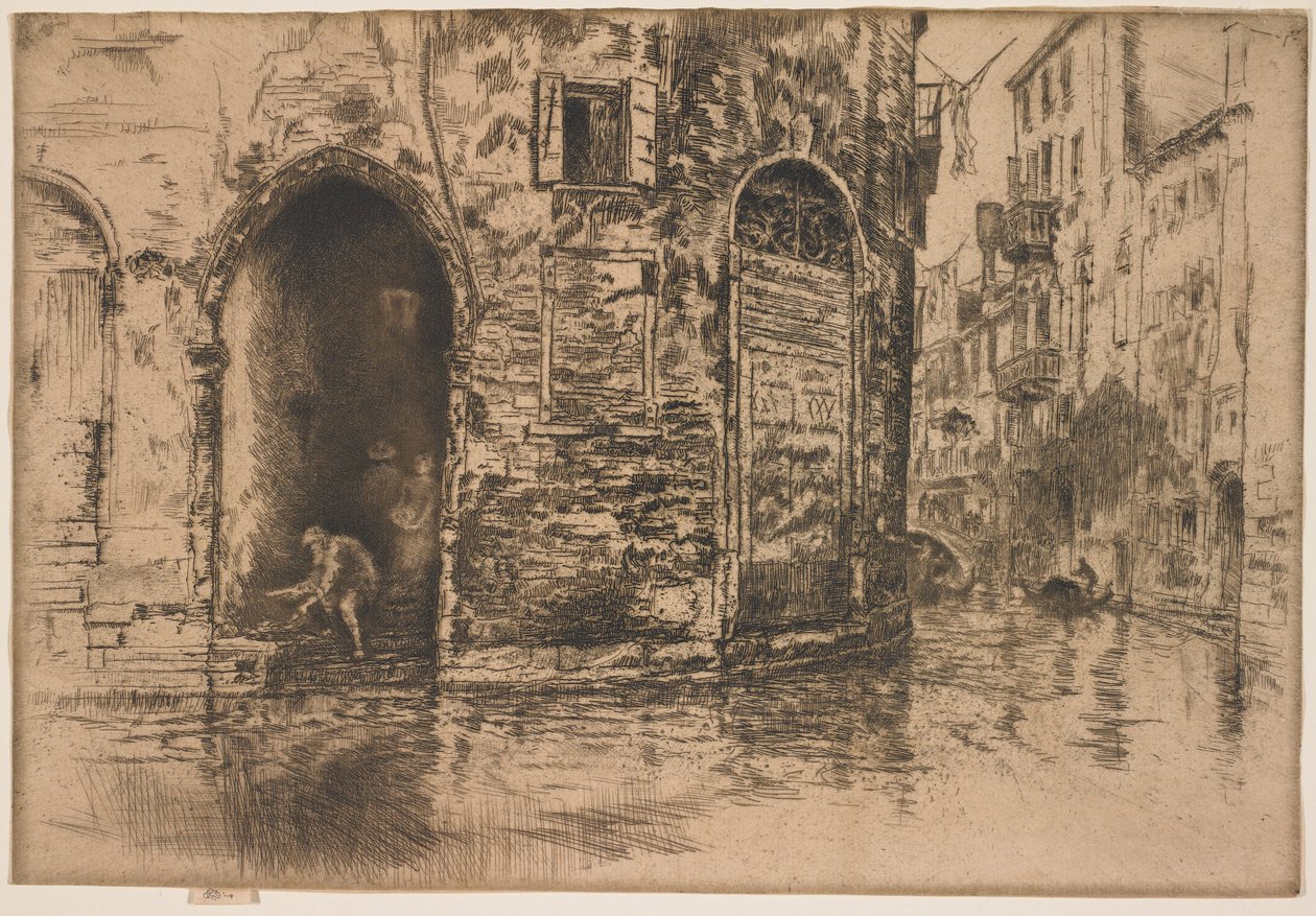 Dvoje dveře od James Abbott McNeill Whistler
