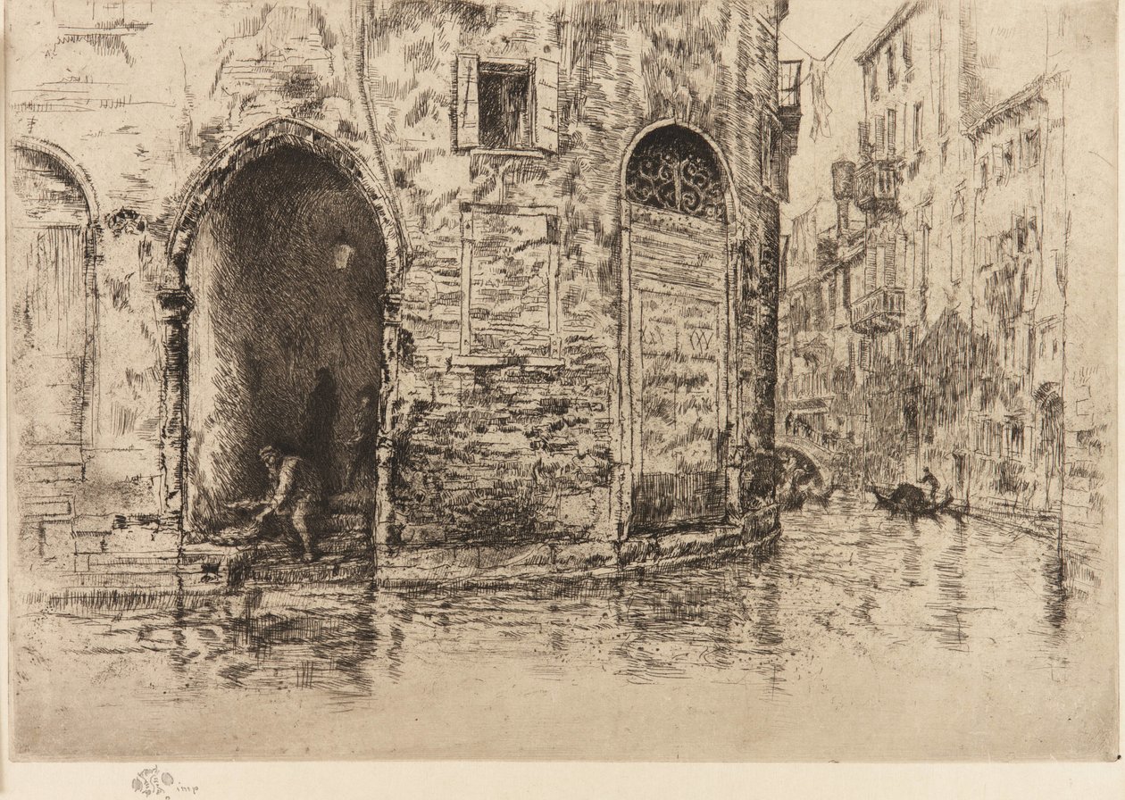 The Two Doorways, 1879-1880. od James Abbott McNeill Whistler