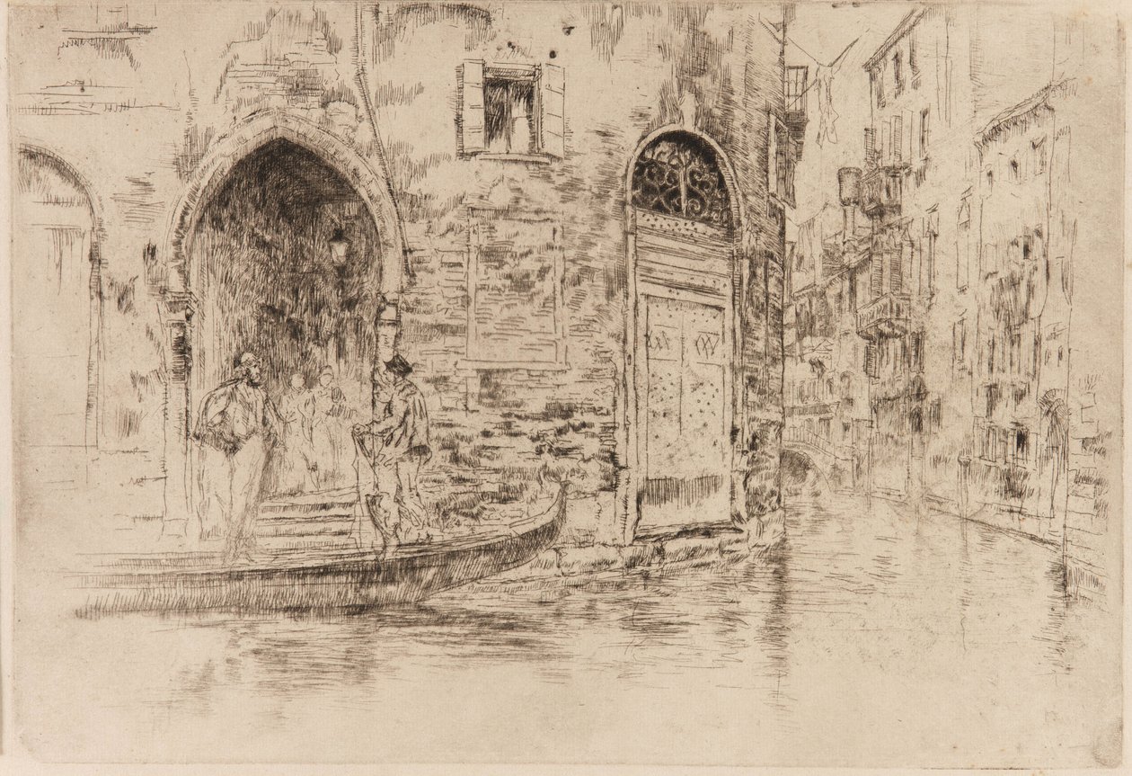 The Two Doorways, 1879-1880. od James Abbott McNeill Whistler