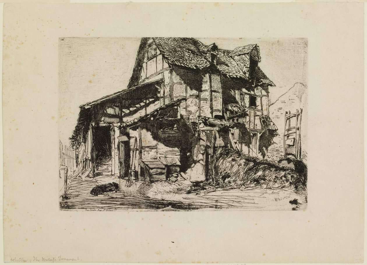 Nebezpečný činžovní dům od James Abbott McNeill Whistler