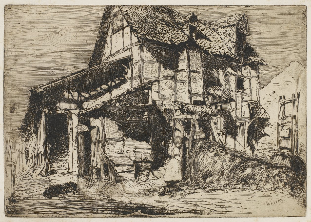 Nebezpečný činžák od James Abbott McNeill Whistler