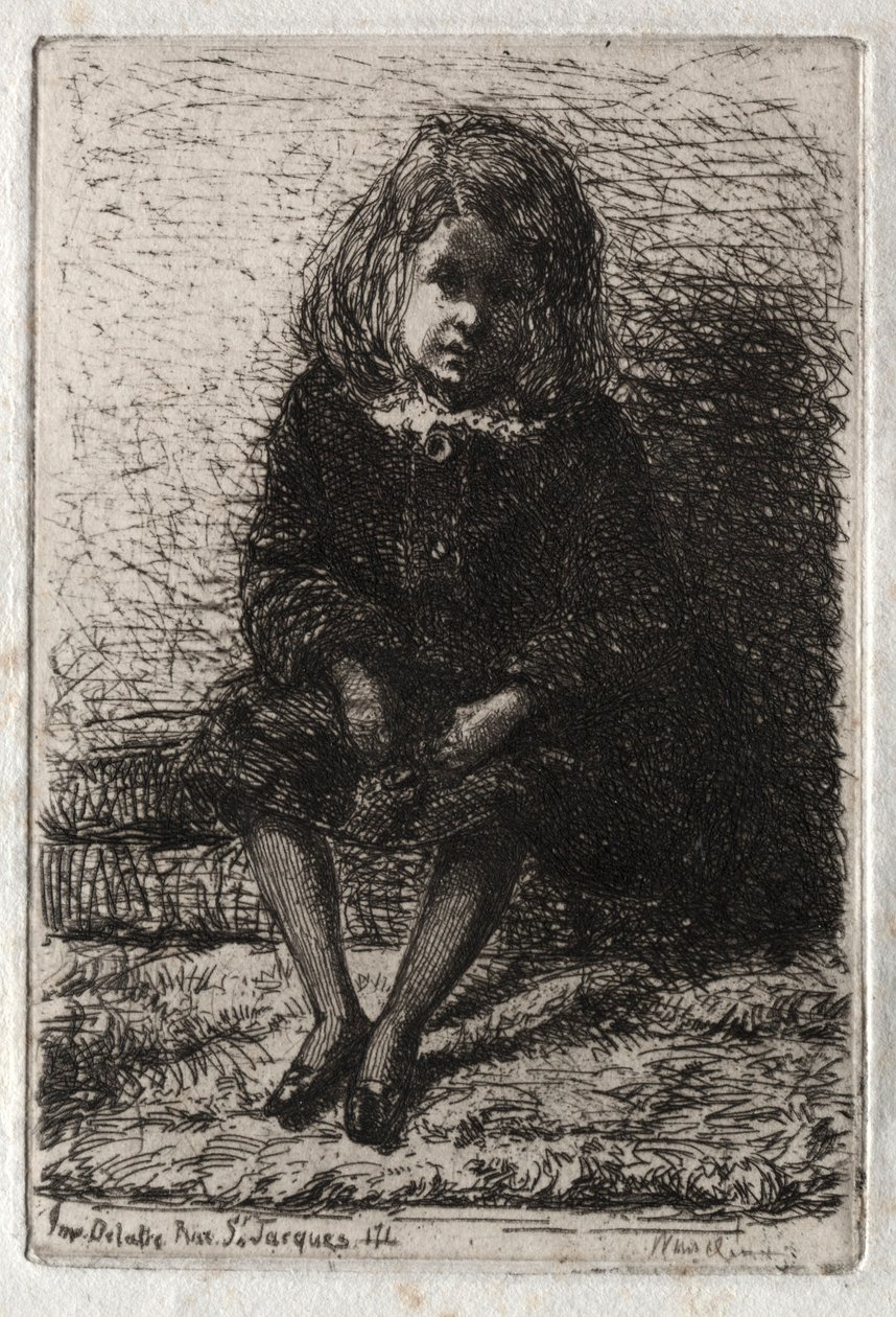 Dvanáct leptů z přírody: Malý Artuš, 1858. od James Abbott McNeill Whistler