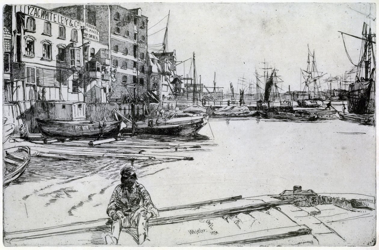 Tyzac Whiteley a spol., 1859 1904. od James Abbott McNeill Whistler